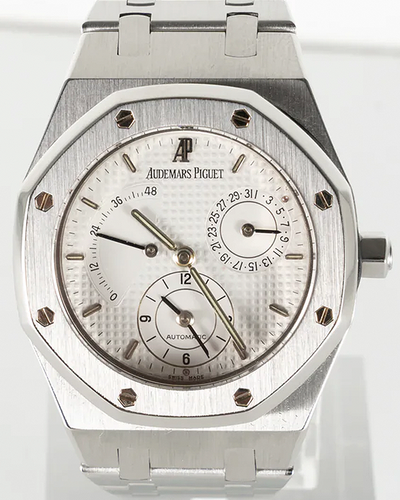 Audemars Piguet Royal Oak Dual Time 38MM Silver Dial Steel Bracelet (25730ST.OO.0789ST.09)