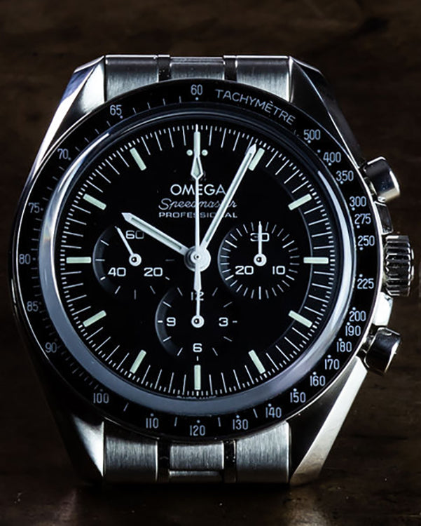 2022 Omega Speedmaster Professional Moonwatch 42MM Black Dial Steel Bracelet (310.30.42.50.01.002)