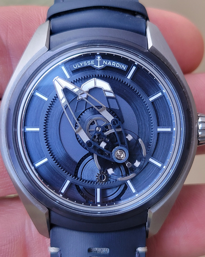 2019 Ulysse Nardin Freak Titanium Blue Dial (2303-270/03)