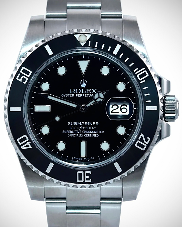 2021 Rolex Submariner Date 40MM Black Dial Oystersteel Bracelet (116610LN)