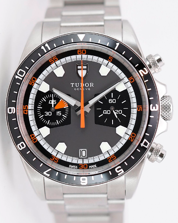 Tudor Heritage Chrono 42MM Grey Dial Steel Bracelet (70330N)