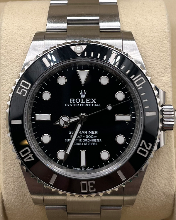 2020 Rolex Submariner No-Date Oystersteel Black Dial (124060)