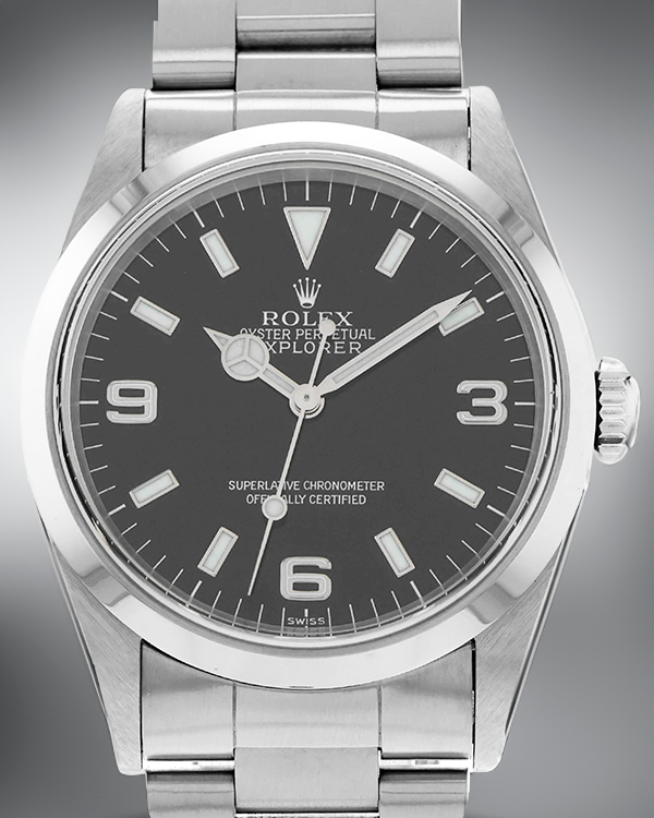 Rolex Explorer 36MM Black Dial Oyster Bracelet (14270)