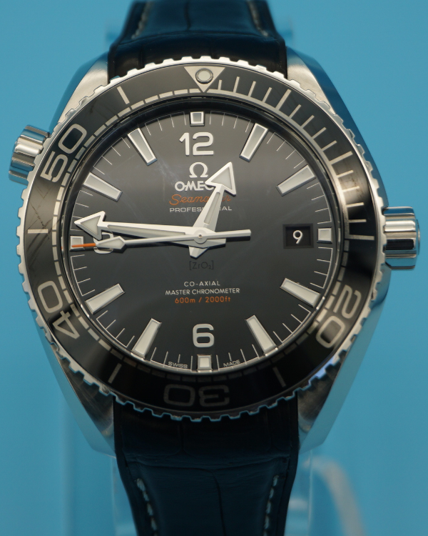 2022 Omega Seamaster Planet Ocean 600M Co-Axial Master Chronometer 43.5MM Steel Black Dial (215.33.44.21.01.001)