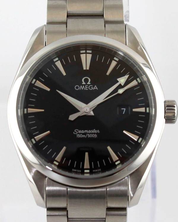 Omega Seamaster Aqua Terra 36MM Black Dial Steel Bracelet (2518.50)