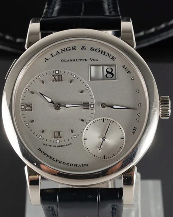 2020 A. Lange & Söhne Lange 1 38.5MM Silver Dial Leather Strap (101.039)