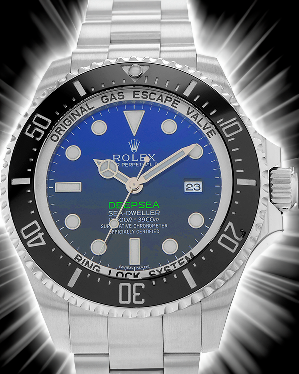 2015 Rolex Sea-Dweller Deepsea "James Cameron" 44MM D-Blue Dial Oyster Bracelet (116660)