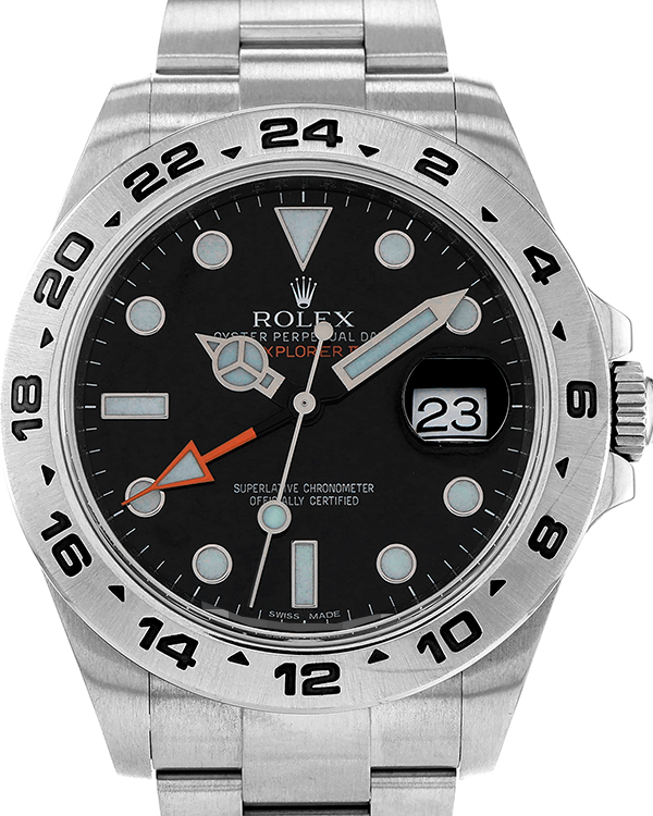 2012 Rolex Explorer II 42MM Black Dial Oyster Bracelet (216570)