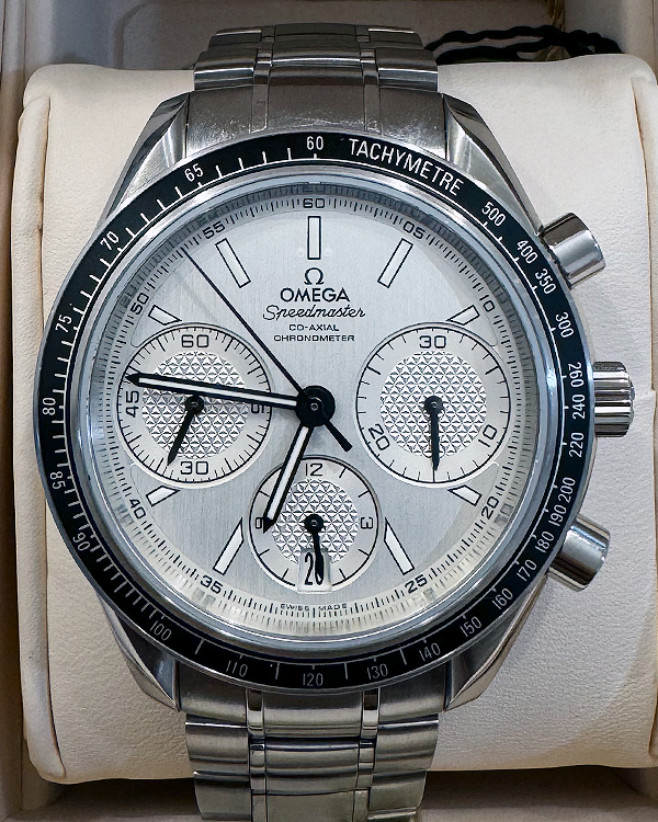 Omega Speedmaster Racing 40MM Silver Dial Steel Bracelet (326.30.40.50.02.001)