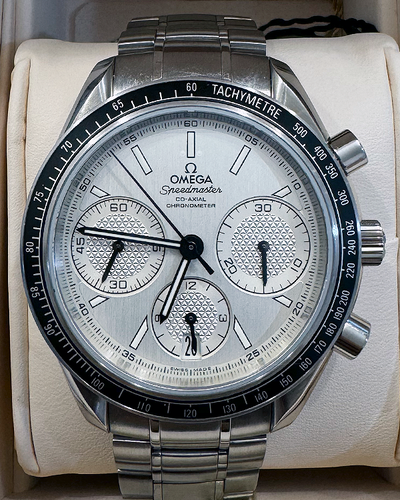 Omega Speedmaster Racing 40MM Silver Dial Steel Bracelet (326.30.40.50.02.001)