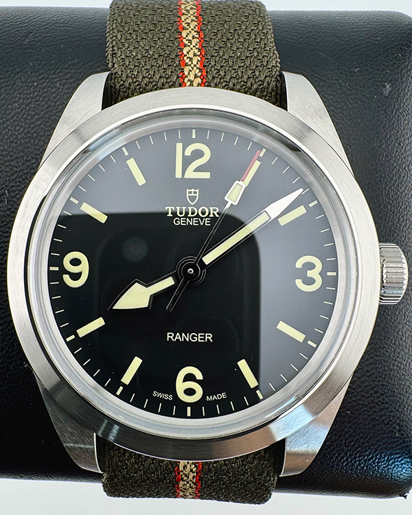 No Reserve - 2024 Tudor Ranger 39MM Black Dial Textile Strap (79950)