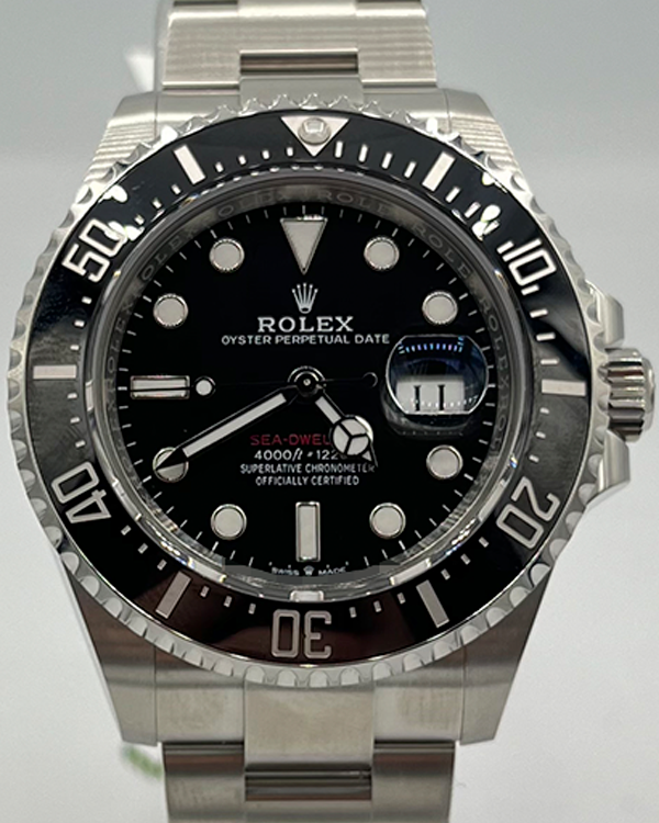 2023 Rolex Sea-Dweller 43MM Black Dial Oyster Bracelet (126600)