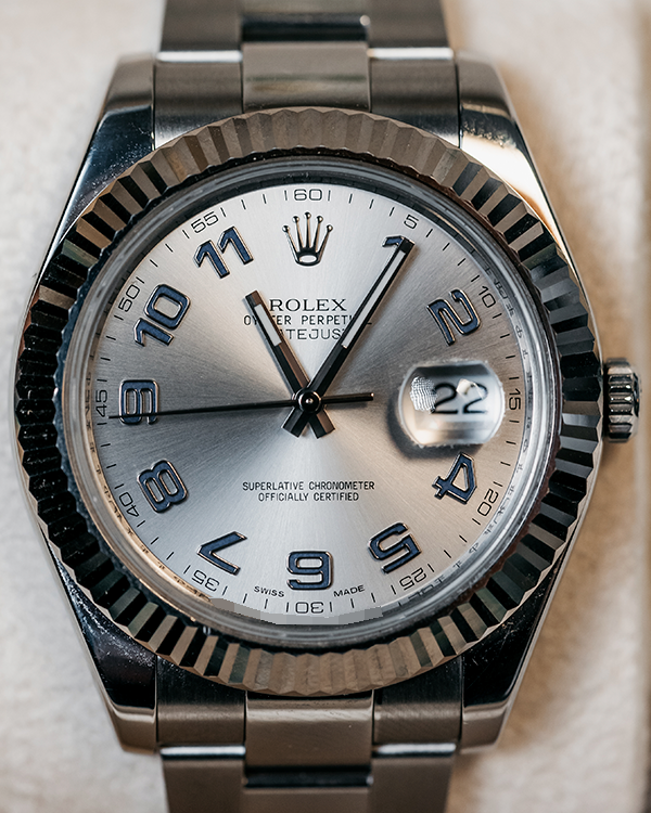 Rolex Datejust II 41MM Silver Dial Oyster Bracelet (116334)