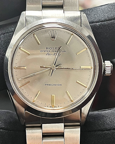 Rolex Air-King 34MM Silver Dial Oyster Bracelet (5500)