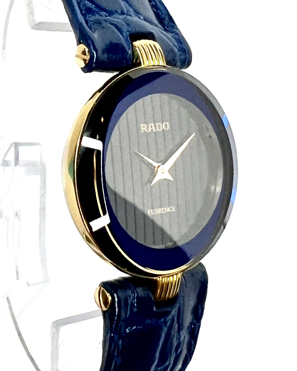 Rado Florence 24MM Quartz Blue Dial Leather Strap (153.3695.2) – Grailzee