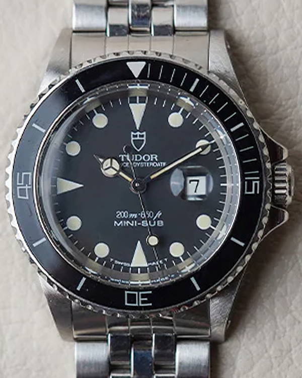 Tudor Submariner "Mini-Sub" 33MM Black Dial Steel Bracelet (73090)