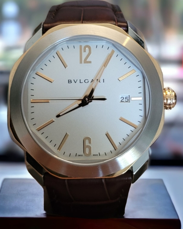 2021 Bvlgari Octo Roma Steel Gold White Dial (OC41C6SPGLD)