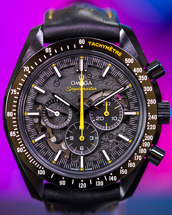 2019 Omega Speedmaster Dark Side Of The Moon "Apollo 8" 44.25MM Black Dial Leather Strap (311.92.44.30.01.001)