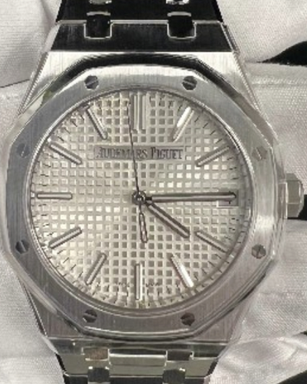 2022 Audemars Piguet Royal Oak "50th Anniversary" 41MM White Dial Steel Bracelet (15510ST.OO.1320ST.03)