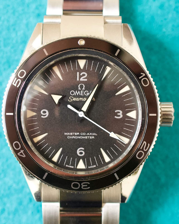 Omega Seamaster 300 41MM Black Dial Steel Bracelet (233.30.41.21.01.001)