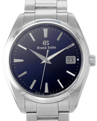 Grand Seiko Heritage Collection 37MM Quartz Blue Dial Steel Bracelet (SBGX265)