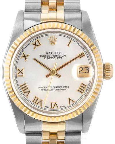 Rolex Datejust 31MM Mother Of Pearl Dial Two-Tone Jubilee Bracelet (68273)