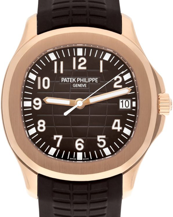 2020 Patek Philippe Aquanaut 40MM Brown Dial Rubber Strap (5167R)