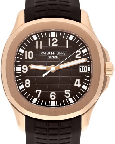 2020 Patek Philippe Aquanaut 40MM Brown Dial Rubber Strap (5167R)