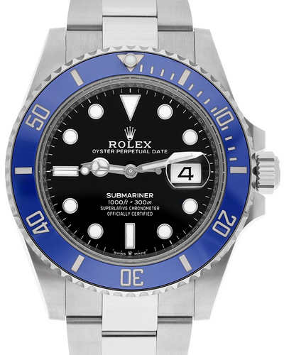 2022 Rolex Submariner Date "Cookie Monster" 41MM Black Dial White Gold Oyster Bracelet (126619LB)