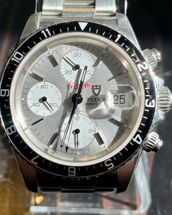 Tudor Tiger Prince Date Chronograph 40MM Silver Dial Steel Bracelet (79270P)