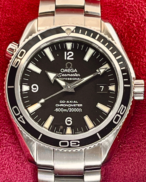 Omega Seamaster Planet Ocean 42MM Black Dial Steel Bracelet (2201.50.00)