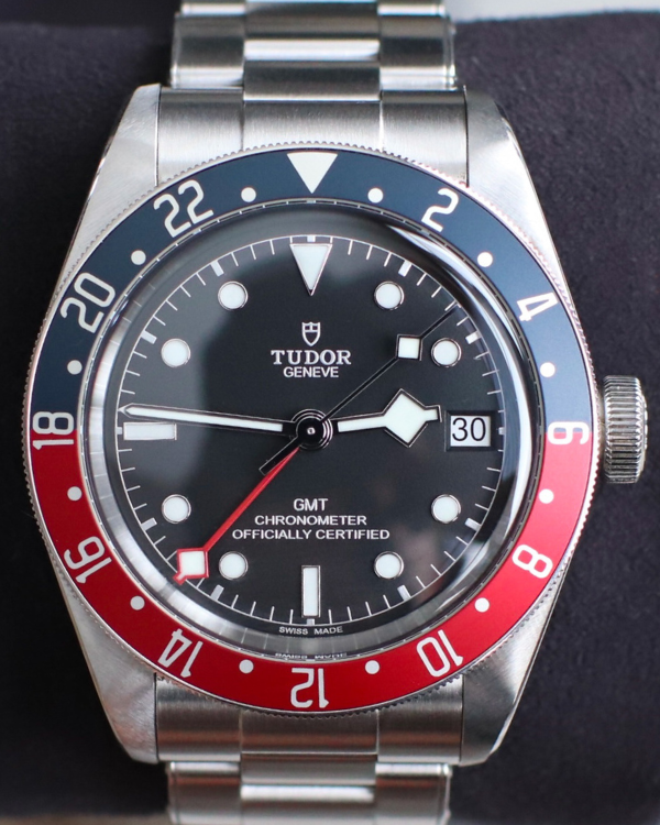 2022 Tudor Black Bay GMT "Pepsi" 41MM Black Dial Steel Bracelet (79830RB)