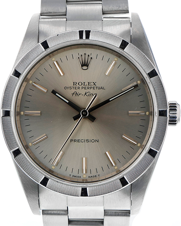 Rolex Air-King 34MM Silver Dial Oyster Bracelet (14000M)