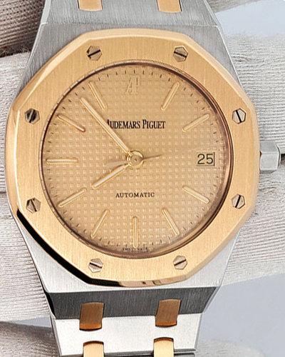 Audemars Piguet Royal Oak 36MM Champagne Dial Two-Tone Bracelet (14790SA)