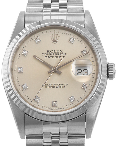 Rolex Datejust 36MM Silver Dial Jubilee Bracelet (16234)