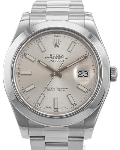 Rolex Datejust II 41MM Silver Dial Oyster Bracelet (116300)