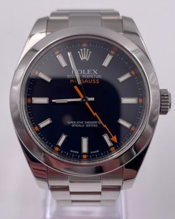 Rolex Milgauss 40MM Oystersteel Black Dial (116400)