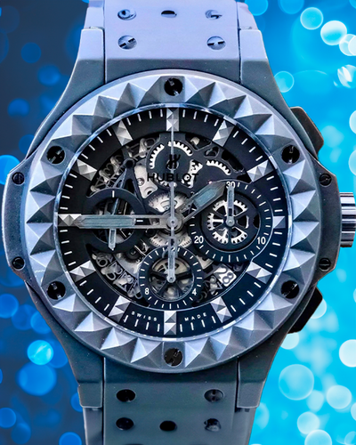 Hublot Big Bang "Depeche Mode" L.E. 44MM Skeleton Dial Rubber/Leather Strap (311.CI.1170.VR.DPM13)