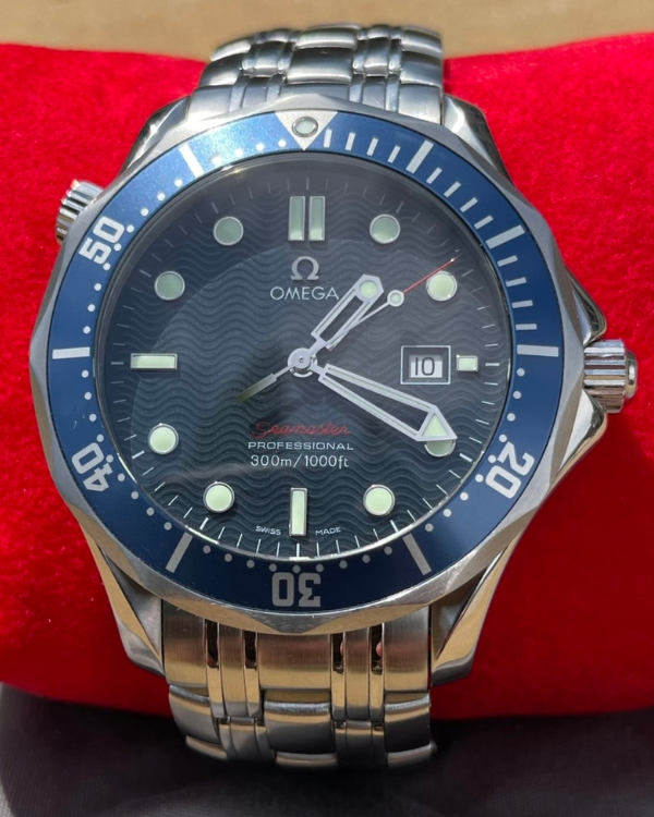 Omega Seamaster 300M Quartz 41MM Steel Blue Dial (2221.80.00)