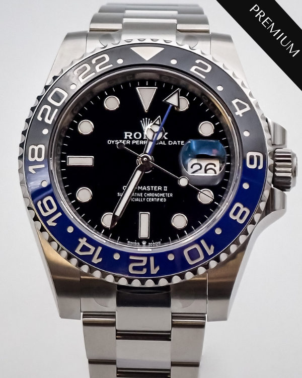 2023 Rolex GMT-Master II "Batman" Oystersteel Black Dial (126710BLNR)