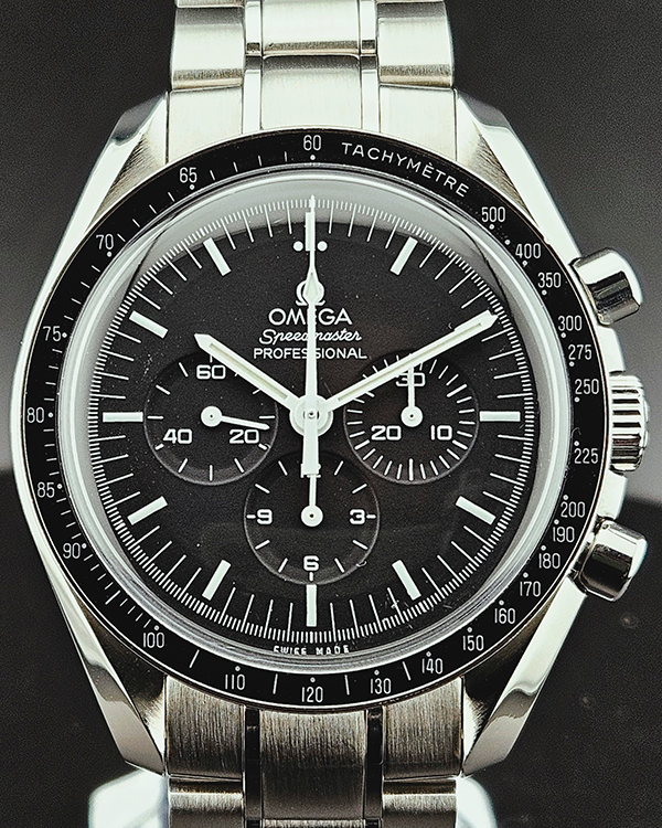 Omega Speedmaster Professional Moonwatch 42MM Black Dial Steel Bracelet (311.30.42.30.01.005)