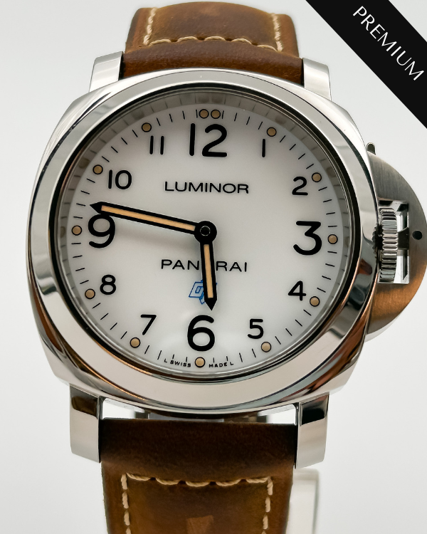 2020 Panerai Luminor Base Logo Steel White Dial (PAM00775)