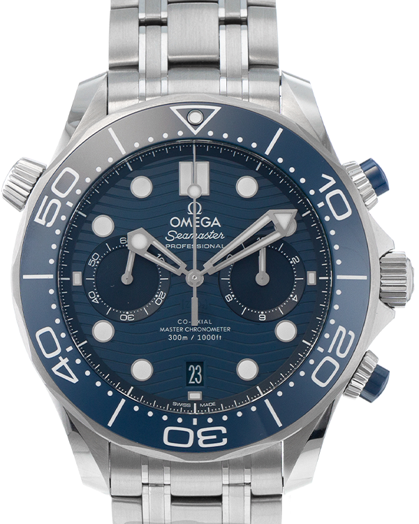 Omega Seamaster Diver 300M 44MM Blue Dial Steel Bracelet (210.30.44.51.03.001)