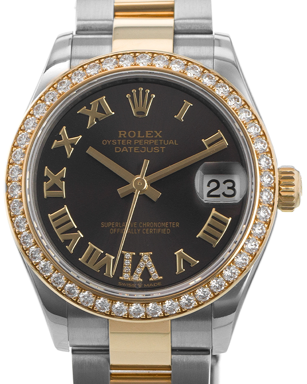 Rolex Datejust 31MM Grey Dial Two-Tone Oyster Bracelet (278383)