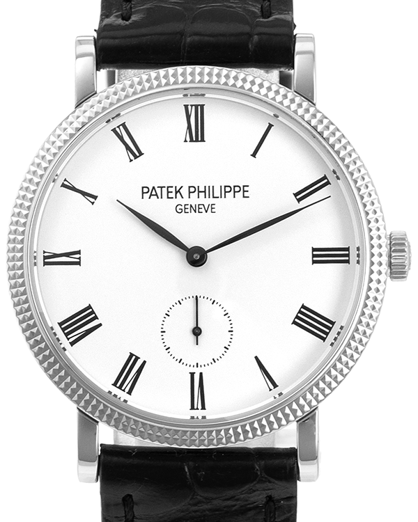 2016 Patek Philippe Calatrava 31MM White Dial Leather Strap (7119G-010)