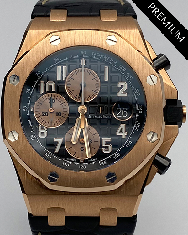 Audemars Piguet Offshore Half-Brick Rose Gold Black Dial (26470OR.OO.A002CR.02)