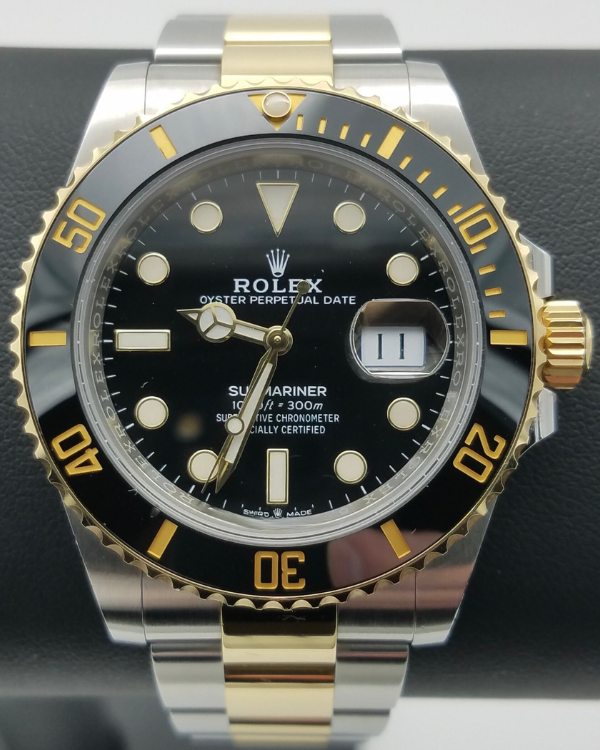 Rolex Submariner Date 41MM Black Dial Two-Tone Oyster Bracelet (126613LN)