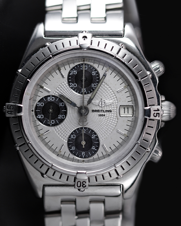 Breitling Chronomat 39MM Steel Silver Dial (A13048)