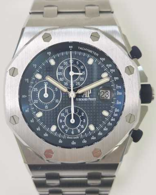 Audemars Piguet Royal Oak Offshore Chronograph "25th Anniversary" 42MM Steel Blue Dial (26237ST)