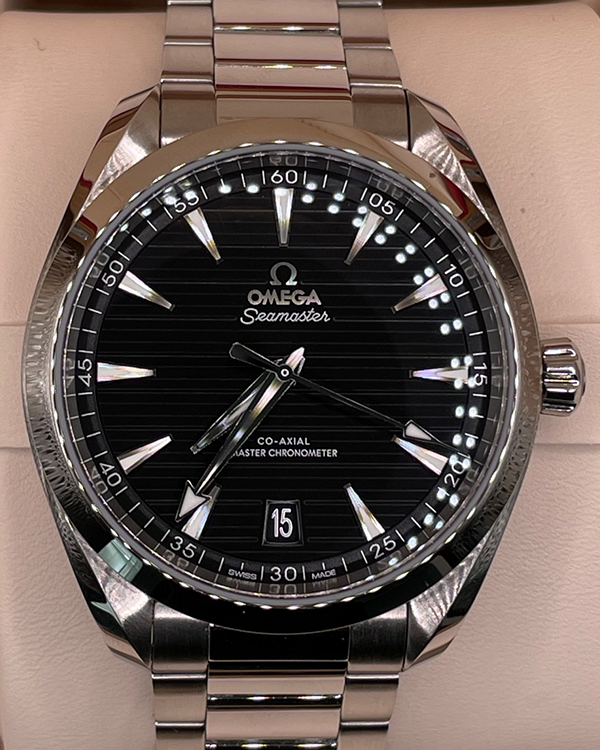 Omega Seamaster Aqua Terra Co-axial Master Chronometer Steel Black Dial (220.10.41.21.01.001)